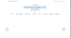 Desktop Screenshot of domingogarcia.com